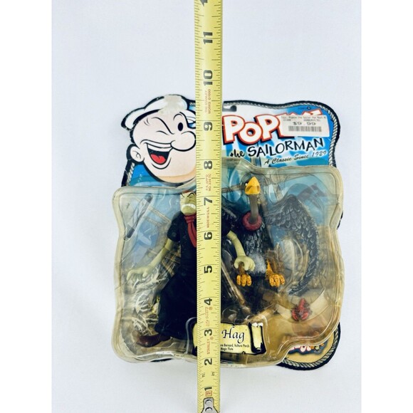 Vintage Popeye Sailorman Sea Hag Mezco Action Figure 2001‎ - Read! - Picture 14 of 15